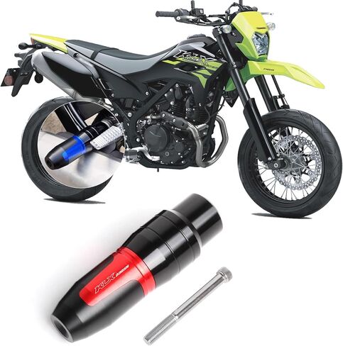 suitable for KLX230SM klx230sm motorcycle frame anti-collision pad engine box slider anti-fall rod exhaust pipe motorcycle accessories (B,Black) in Saudi Arabia
