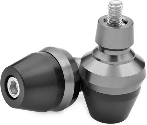 1 Pair M6 Screw Motorcycle Front Fork Frame Sliders Screw Bolt Crash Protection Compatible with BMW(Black) in Saudi Arabia