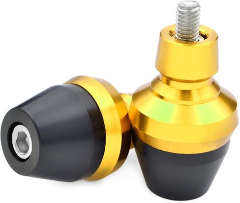 1 Pair M6 Screw Motorcycle Front Fork Frame Sliders Screw Bolt Crash Protection Compatible with BMW(Black) in Saudi Arabia