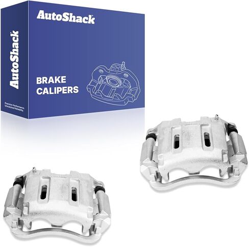 الفرجار الفرامل الأمامية AutoShack لفورد، F-350 سوبر ديوتي 2005-2012 F-450 سوبر ديوتي 2011-2012، 4WD RWD 4 X 2 4 X 4 V8 5.4L 6.0L 6.2L 6.4L 6.7L V10 6.8L، يسار ويمين، زوج in Kuwait