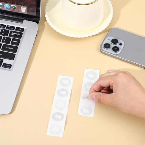 200 قطعة من ملصقات NFC Ntag216 NFC، ملصق RFID قابل للبرمجة وإعادة الكتابة، ملصقات لاصقة للذاكرة 888 بايت متوافقة مع الهواتف الذكية والأجهزة التي تدعم NFC in Kuwait