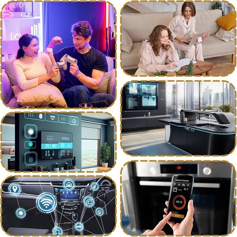 200 قطعة من ملصقات NFC Ntag216 NFC، ملصق RFID قابل للبرمجة وإعادة الكتابة، ملصقات لاصقة للذاكرة 888 بايت متوافقة مع الهواتف الذكية والأجهزة التي تدعم NFC in Kuwait