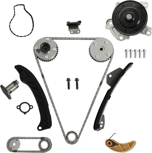 Head Gasket Set Water Pump Timing Chain Kit Rod & Main Bearings Compatible with Toyota Corolla 2009-2016 for Scion xD 2008-2014 fit for Matrix 2009-2014 fit for 1.8L L4 HS26515PT AW6351 TK928 in Saudi Arabia