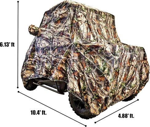 Massimo UTV Side-by-Side Camo Cover | Weather Resistant 2XL | 125" x 58.5" x 73.5" in Saudi Arabia