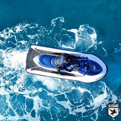 غطاء Max Jet Ski المقاوم للطقس متوافق مع 2014-2026 SEA DOO Spark 3UP / Spark TRIXX 3UP - لون أحمر/أسود - قابل للمقطورة in Kuwait