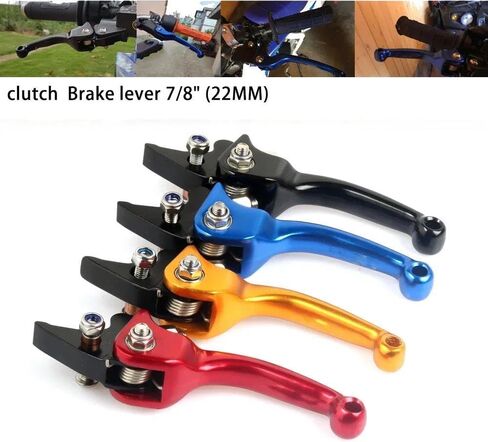 رافعة قابض فرامل قبضة لـ CRF250L لـ CRF 250L لـ CRF 250 لـ CRF 300 لـ Rally لـ CRF300L لـ CRF 300L 2021 2022 عتلات قابض الفرامل 22 مم (أسود) in Kuwait