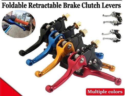 رافعة قابض فرامل قبضة لـ CRF250L لـ CRF 250L لـ CRF 250 لـ CRF 300 لـ Rally لـ CRF300L لـ CRF 300L 2021 2022 عتلات قابض الفرامل 22 مم (أسود) in Kuwait