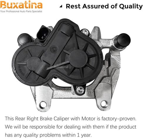 T2H37951 Rear Right Brake Caliper with Motor for Jaguar XF XE F-PACE 2016-2020 Rear Right Passenger Side Disc Brake Caliper Replace# T2H7433 T2H37949 in Saudi Arabia