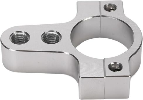 ciciglow CNC Aluminum Steering Damper Frame Clamp Lightweight Improve Stability for Universal Motorcycles 26MM To 27MM Forks in Saudi Arabia
