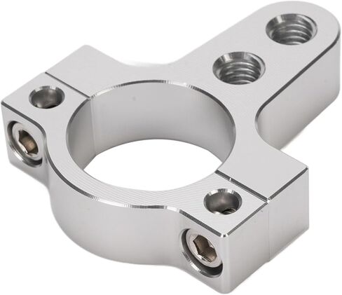ciciglow CNC Aluminum Steering Damper Frame Clamp Lightweight Improve Stability for Universal Motorcycles 26MM To 27MM Forks in Saudi Arabia