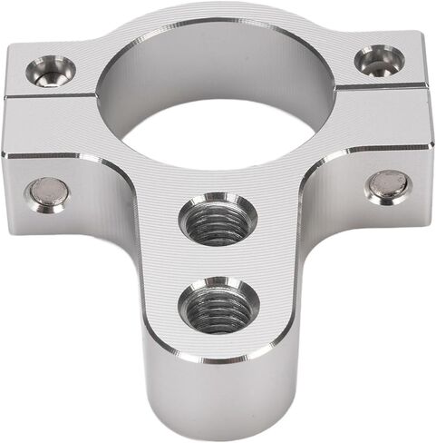 ciciglow CNC Aluminum Steering Damper Frame Clamp Lightweight Improve Stability for Universal Motorcycles 26MM To 27MM Forks in Saudi Arabia