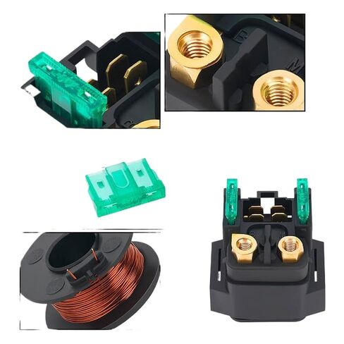 Motorcycle Starter Relay Solenoid Compatible with XT660R XT660X XT660Z XVS250 YP125R YP125RA YXR660FA YXR660FSE YFM660FA YFM250X in Saudi Arabia