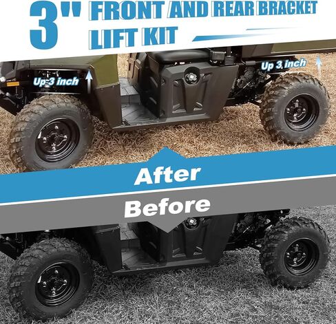 طقم رفع UTV Ranger 3 بوصة، 3 بوصة طقم رفع قوس أمامي وخلفي لبولاريس رينجر بالحجم الكامل 570/الحجم الكامل 570 XP/XP 900/XP 900 CREW/XP 1000/XP 1000 CREW/1000 ديزل/1000 ديزل CREW 2013-2021 in Kuwait