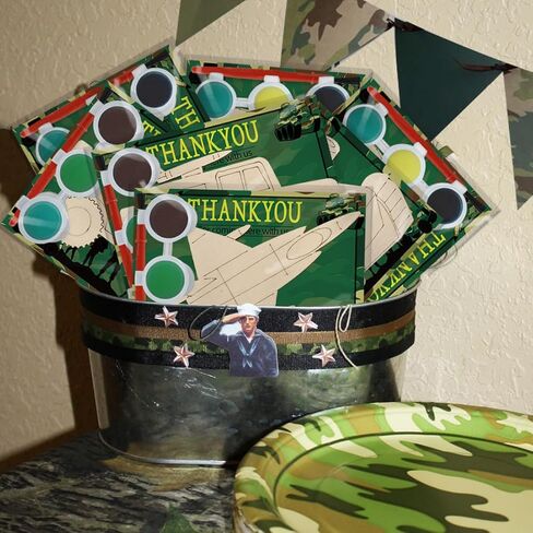 Army Party Favors 24 Pcs Camo Wooden Painting Kits Camo Birthday Party Decorations Camo Military Party Favors Thank You Gifts Army Military Birthday Party Decorations in Saudi Arabia