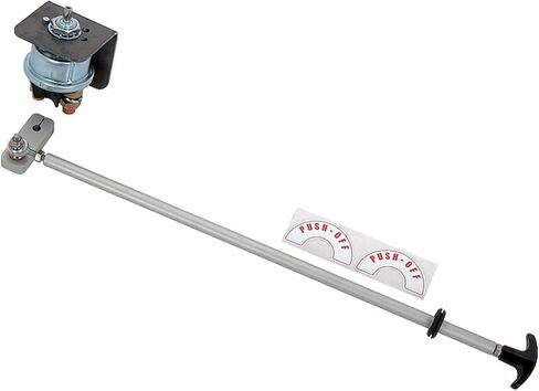 JEGS Push/Pull Battery Disconnect Switch | Compatible With 12-16 Volt Systems | Made In USA | 300 Amps Continuous / 2000 Amps Momentary in Saudi Arabia