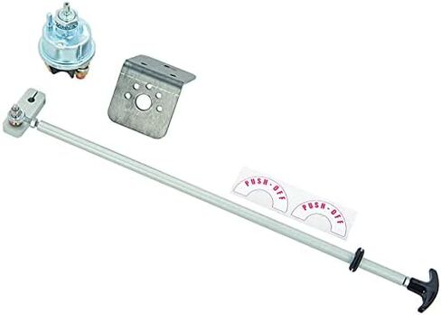 JEGS Push/Pull Battery Disconnect Switch | Compatible With 12-16 Volt Systems | Made In USA | 300 Amps Continuous / 2000 Amps Momentary in Saudi Arabia