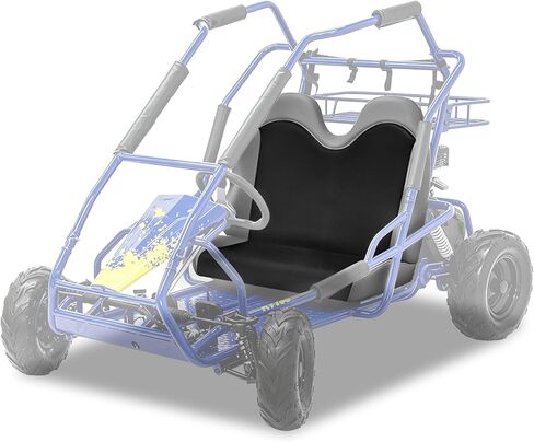 غطاء مقعد متوافق مع Coleman KT196/CK196-T/200GK، غطاء مقعد مقعد مع فتحة حزام الأمان، نسيج النيوبرين مقاوم للماء وواقي مقعد Go Kart مقاوم للخدش in Kuwait