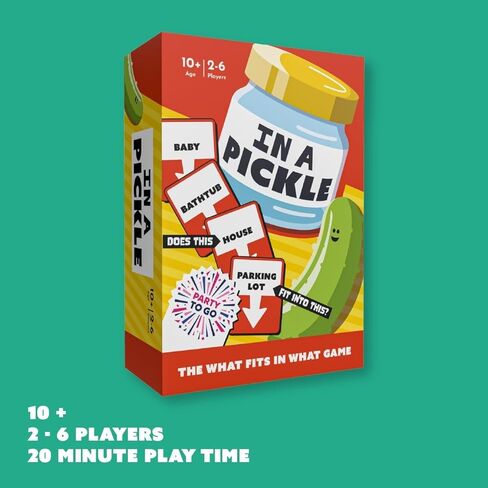 Gamewright - في لعبة بطاقة Pickle - حفلة للذهاب - للأعمار من 10 سنوات فما فوق in Kuwait