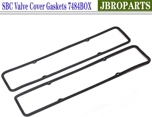 SBC Valve Cover Gasket 7484BOX for Small Block Chevy 283 305 327 350 383 400 Steel Core Rubber 1628 2Pcs in Saudi Arabia