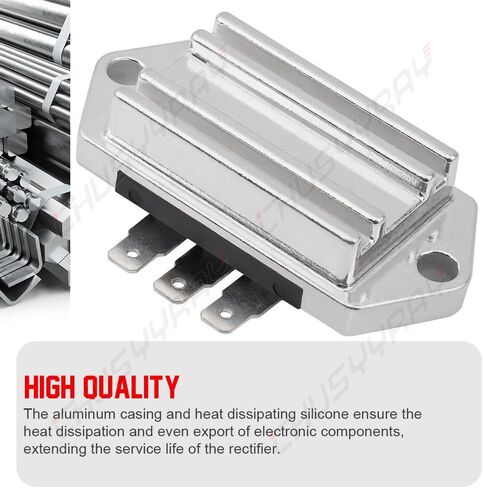 Voltage Regulator Rectifier 41-403-09 4140309 Replacement for Deere Lawn Tractor L100 L105 L107 L108 L110 L111 L118 L120 L130 Lawn Mower Tractor 3 Pin 12V Rectifier Regulator in Saudi Arabia