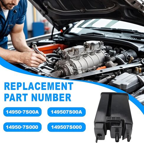 14950-7S00A علبة بخار التبخر لنيسان أرمادا NV تيتان إنفينيتي QX56 QX80 V6 V8 4.0L 5.6L 2004 2005 2006 2007 2008 2009 2010 2011 2012 2013 2014 2015 2016 2017 2018 2019 2020 2021 2022 2023 2024 in Kuwait