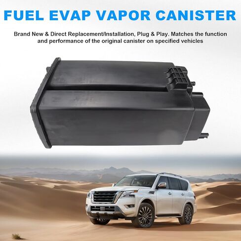 14950-7S00A علبة بخار التبخر لنيسان أرمادا NV تيتان إنفينيتي QX56 QX80 V6 V8 4.0L 5.6L 2004 2005 2006 2007 2008 2009 2010 2011 2012 2013 2014 2015 2016 2017 2018 2019 2020 2021 2022 2023 2024 in Kuwait
