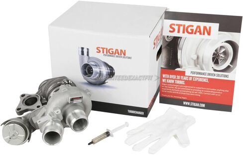 Stigan Right Passenger Side Turbo Turbocharger For Ford F150 F-150 Expedition Transit Lincoln Navigator 3.5L EcoBoost V6 - Stigan 847-1495 New in Saudi Arabia