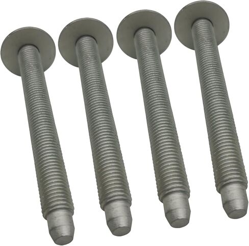 4 قطعة مسمار الهيكل متوافق مع VW Passat 2000-2005، متوافق مع Audi A4/S4 2000-2002 A6/S6 2000-2004 N90823501 M12X1.5X110 in Kuwait