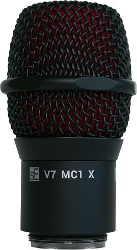 sE Electronics V7-MC1-X-BLK V7 X Mic Capsule for Shure Wireless System, Black in Saudi Arabia