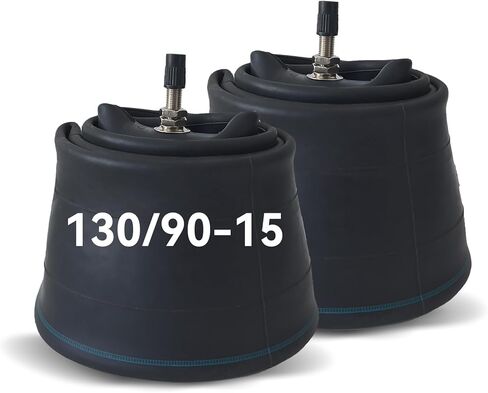 أنبوب الدراجة الترابية 2-Pack 130/90-15 5.00/5.10-15 الأنبوب الداخلي TR4 ساق الصمام المستقيم in Kuwait