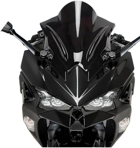 واقي حاجب الرياح ذو الفقاعات المزدوجة للدراجات النارية متوافق مع NINJA500 SE 500 2024 2025 in Kuwait