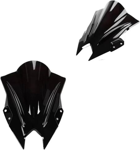 واقي حاجب الرياح ذو الفقاعات المزدوجة للدراجات النارية متوافق مع NINJA500 SE 500 2024 2025 in Kuwait