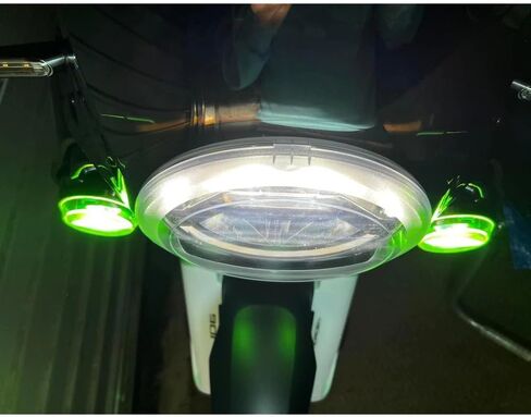 2PIC فوجليت الحرس العلوي حامي يغطي اللون الأخضر ل Husqvarna Norden 901 Norden 901 2022 2023 in Kuwait