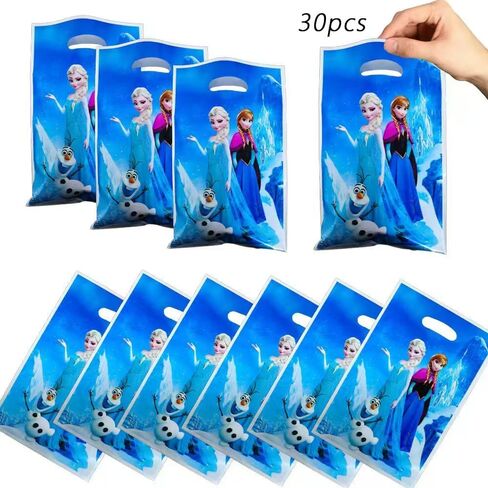 JYHFY 30PCS Frozen party gift bags, supplies, and decorations. Perfect for cartoon parties, ideal for kids, and great for family events, prizes, carnivals, and Christmas in Saudi Arabia