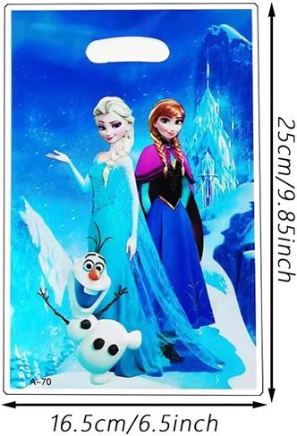 JYHFY 30PCS Frozen party gift bags, supplies, and decorations. Perfect for cartoon parties, ideal for kids, and great for family events, prizes, carnivals, and Christmas in Saudi Arabia