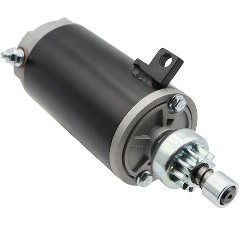 Starter with Relay Replacement for Johnson 85HP 88HP 90HP 100HP 110HP 112HP 115HP 125HP 135HP 140HP, for Evinrude E85 90 100 110 112 115 125 135 140, 385529 389954 585057 20513579TBA in Saudi Arabia