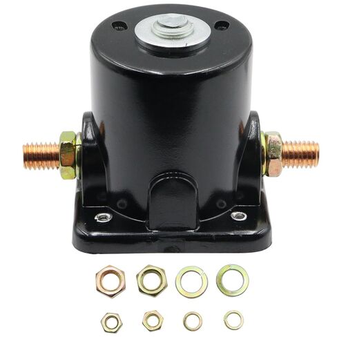 Starter with Relay Replacement for Johnson 85HP 88HP 90HP 100HP 110HP 112HP 115HP 125HP 135HP 140HP, for Evinrude E85 90 100 110 112 115 125 135 140, 385529 389954 585057 20513579TBA in Saudi Arabia