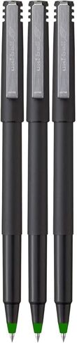 Roller Rollerball Pens, Micro Point (0.5mm), Blue Ink, 6 Count, Bundle with Plastic Reusable Pouch in Saudi Arabia