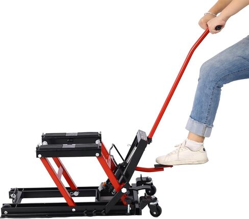 Hydraulic Motorcycle Lift Jack with 1500 LBS Capacity for ATVs and UTVs in Saudi Arabia
