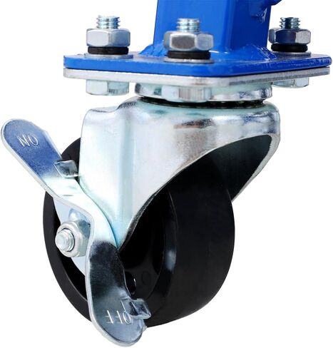 300 lbs Hydraulic Motorcycle Scissor Jack Lift Foot Step Wheels for Small Dirt Bikes,Blue Color Blue Elevate with Confidence Maintenance & Storage in Saudi Arabia