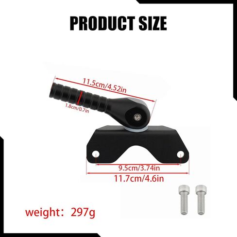 Spare Part Universal Support Auxiliary Bar for S1000XR, Black in Kuwait