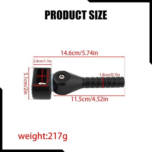 Auxiliary Bar Convenient Metal Stable Sturdy High Performance Support Spare Part for K1300R, Black in Saudi Arabia