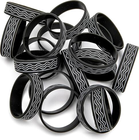 Stellar Factory Card Bands 25-Pack | Silicone Elastic Card Organizer | Holds 50+ Cards | Board Game Storage & Travel in Kuwait