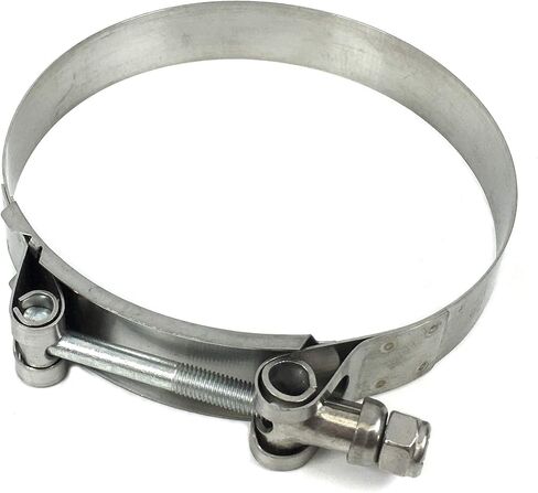 MVP SAE 72 All 300 Stainless T Bolt 2-7/8" Hose Clamp - Range 3-1/8" to 3-7/16" in Saudi Arabia