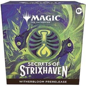 Magic the Gathering Secrets of Strixhaven - حزمة الإصدار التجريبي من Witherbloom in Kuwait