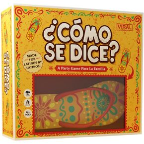Viral Studios ¿Cómo Se Dice? – Hilarious Spanish Party Card Game, “Chancla" Included | Funny Latino Game for Families & Adults Game Night | Spanish Trivia for No Sabo Kids | 3+ Players in Saudi Arabia