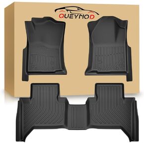 Floor Mats Compatible with 2012-2017 Toyota Camry (Not for Hybrid), All Weather TPE Liners, Black in Saudi Arabia