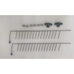 Basket activity accessories buckle-Activity Buckle Set: 8-Pack Assemblies + 2 Bevel Rails with 2 Buckles in Saudi Arabia