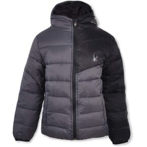 Spyder Boys Water Resistant Hooded Puffer Jacket in Saudi Arabia