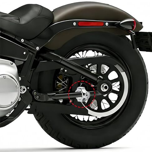 3183 مشبك حامل لوحة الترخيص مناسب لـ 1986-2017 Harley-Davidson Softail مع نماذج Swingarm | لأنابيب قطرها 1-1/8 بوصة، مشبك حامل دعامة التثبيت | ملحقات هارلي سوفتيل in Kuwait